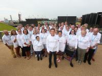 Lord Coe tells legacy volunteers to keep ‘shining’